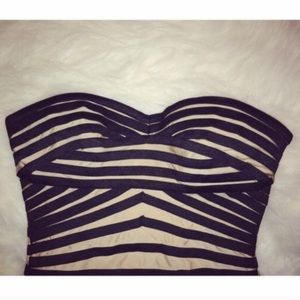 Black and Nude Dress